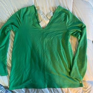 Lilly Pulitzer athletic wear top in green